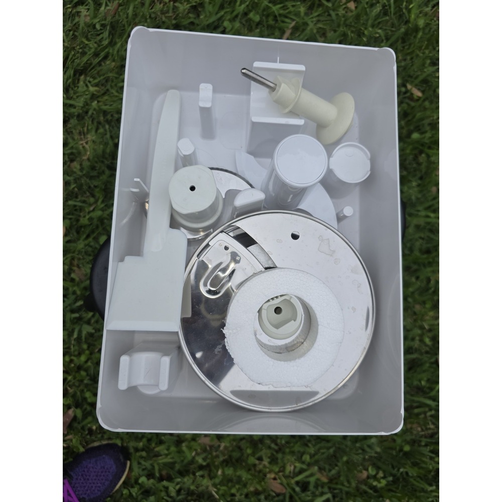 KITCHENAID FOOD PROCESSOR ACCESSORIES ADAPTER DISC BLADES STORAGE BOX
